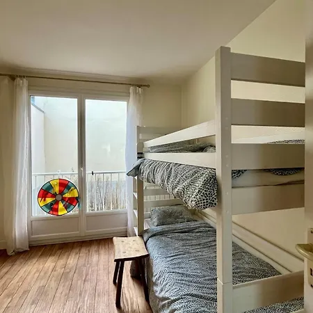 Vue Mer, Balcon, 50m & Village, Au Calme - Centre Historique, 2p Pour 4 Maximum Apartmán Villers-sur-Mer